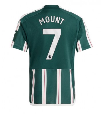 Lacne Muži Futbalové dres Manchester United Mason Mount #7 2023-24 Krátky Rukáv - Preč